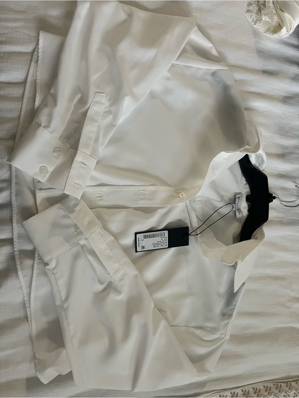 Gianni Bini White Dress Shirt - Button Front